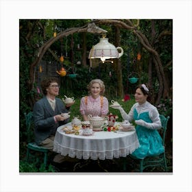 Tea Party Canvas Print