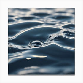 Water Droplet 3 Canvas Print