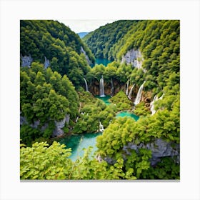 Plitvice Lakes 2 Canvas Print