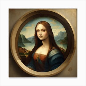 Mona Lisa Canvas Print