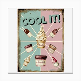 Cool It Canvas Print