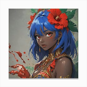 Tropical Temptress Canvas Print