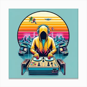 Dj Dj 6 Canvas Print