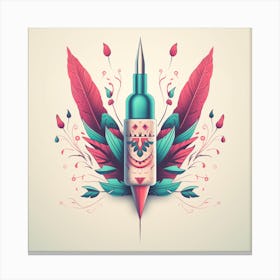 Tattoo Ink Design Canvas Print