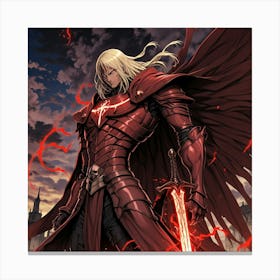 D Vampire Canvas Print