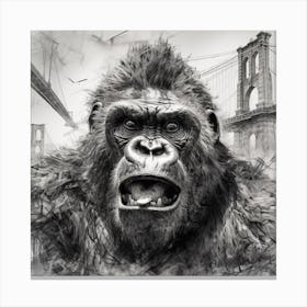 King Kong Canvas Print