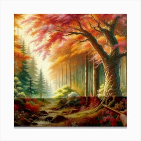 Russian Landscape Painting Canvas Print