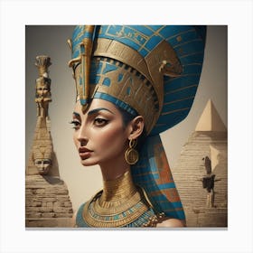 Egyptian Queen Canvas Print