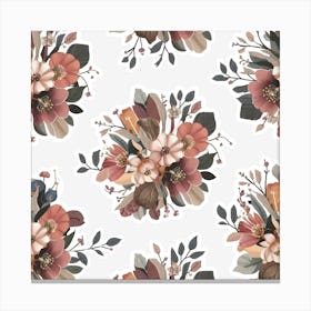 Floral Bouquet 3 Canvas Print