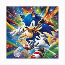 Sonic The Hedgehog 94 Canvas Print