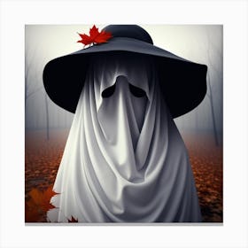 Ghost In The Woods 11 Canvas Print
