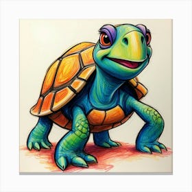 Turtle 36 Canvas Print