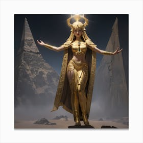 Egyptian Goddess Canvas Print