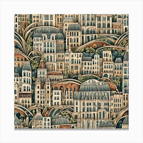 Cityscape 27 Canvas Print