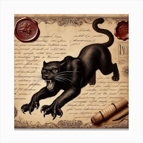 Angry Beast 2 Canvas Print