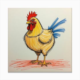 Rooster 31 Canvas Print