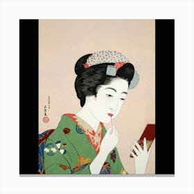 Geisha 3 Canvas Print