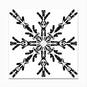 Snowflake 46 Canvas Print