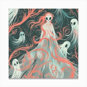 Ghost Girl 1 Canvas Print