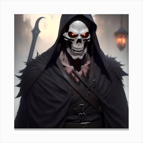 Grim Reaper Canvas Print