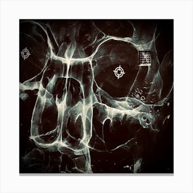 Skull And Crossbones Canvas Print