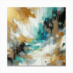 Abstract Painting 1 Canvas Print