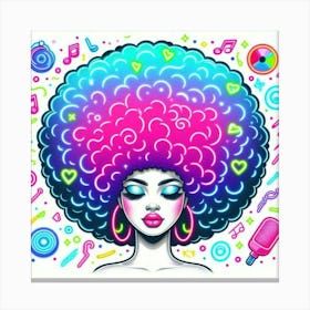 Afro Girl 2 Lienzo