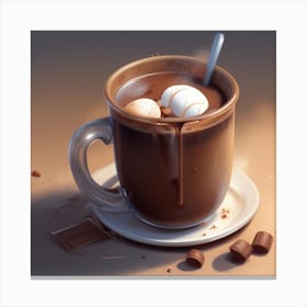 Choco Cafe  Canvas Print