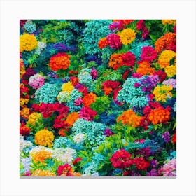 Colorful Flowers 1 Canvas Print