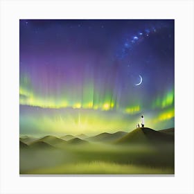 Aurora Borealis Canvas Print