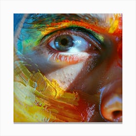 Portrait Of An Artist Canvas Print