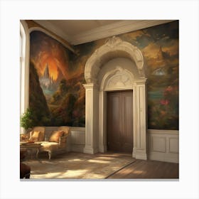 Fairytale Room 5 Canvas Print