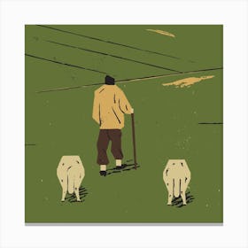 Shepherd Canvas Print