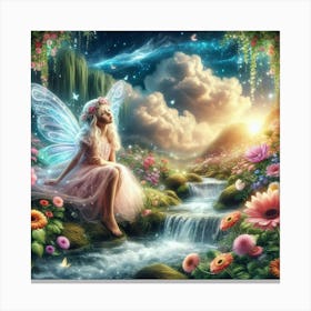 Fairy Garden 1 Canvas Print