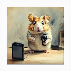 Hamster 26 Canvas Print