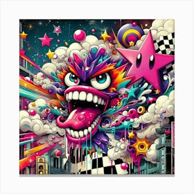 Psychedelic Art 49 Canvas Print