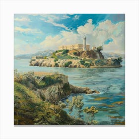 Alcatraz Island 3 Canvas Print