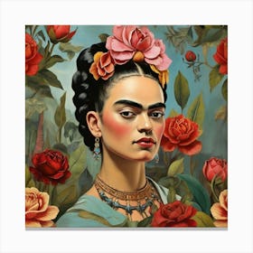 Frida Kahlo 1 Canvas Print