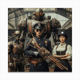 Steampunk 8 Canvas Print