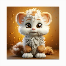 Cute Mouse 26 Canvas Print