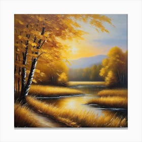 Autumn Landscape 8 Canvas Print