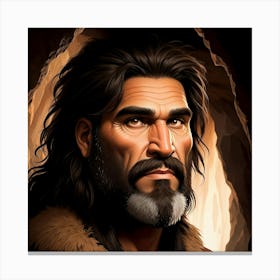 Stone Age Solitude Canvas Print