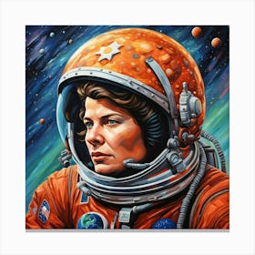 Special 8 M Valentina Tereshkova Canvas Print