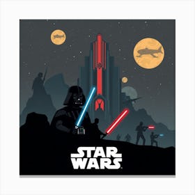 Star Wars 20 Canvas Print