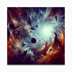 Space - Wallpaper Canvas Print