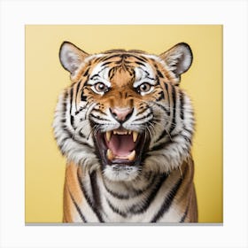 Angry Tiger Canvas Print