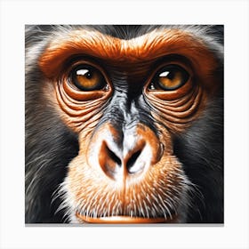 Chimpanzee 18 Canvas Print