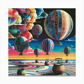 Hot Air Balloons Canvas Print