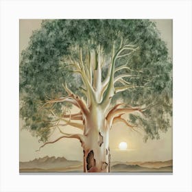 A Stunning Artwork Featuring A Eucalyptus Tree Tha Loccq0zrtc2mf8iyjjgdyg Gb9kxy9ysykrja Sjzat1a Canvas Print