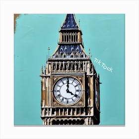 Big Ben Clock Canvas Print